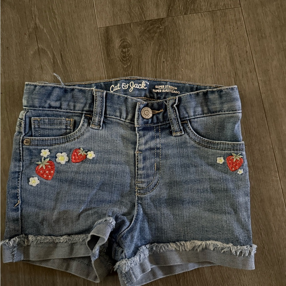 Cat & Jack Blue Denim Shorts